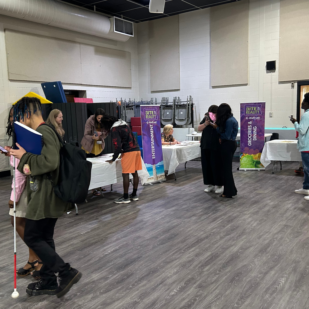 Breaking Barriers to Financial Literacy: AlaTrust's Bite of Reality Event at the Alabama Institute for the Deaf and Blind 